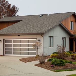 contemporary garage doors